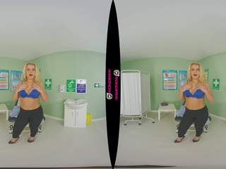 Enfermera completo cuerpo examen wankitnow 3d virtual realidad